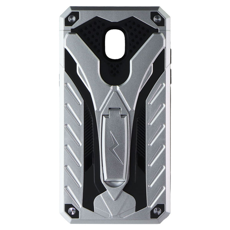 Zizo Static Series Case for Samsung Galaxy Prime 3 / J3 2018 - Silver / Black