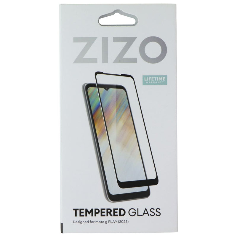 ZIZO Tempered Glass for Motorola Moto G PLAY (2023) - Black