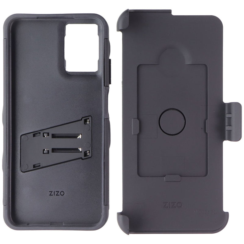 ZIZO BOLT Bundle with Case/Holster/Tempered Glass for moto g 5G (2024) - Black