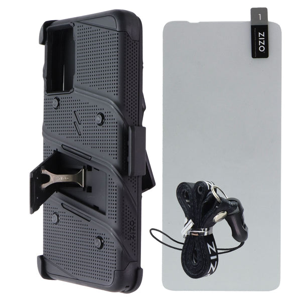 Zizo Bolt Series Case and Holster for Motorola Moto G Power 5G (2024) - Black