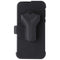Zizo Bolt Series Case & Holster with Tempered Glass for Moto G7 Power - Black