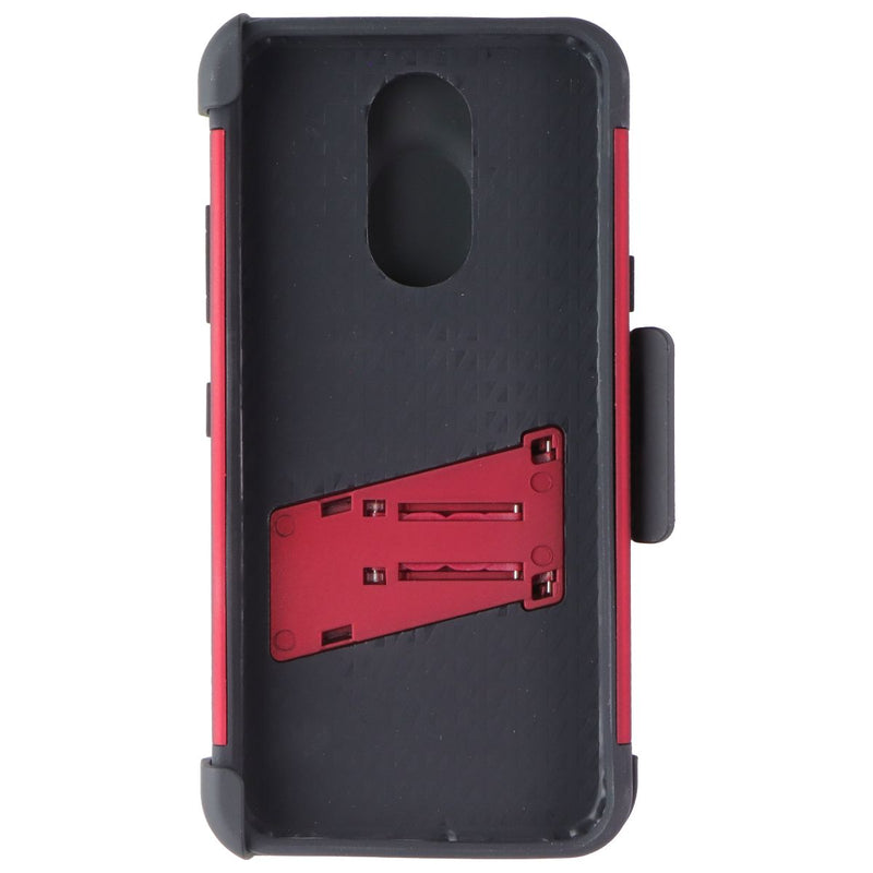 ZIZO Bolt Series Case / Screen / Holster for LG Harmony 3/K40/Solo  - Red