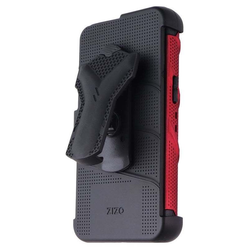 ZIZO Bolt Bundle (Case + Screen + Holster) for Apple iPhone 13 Pro Max - Red