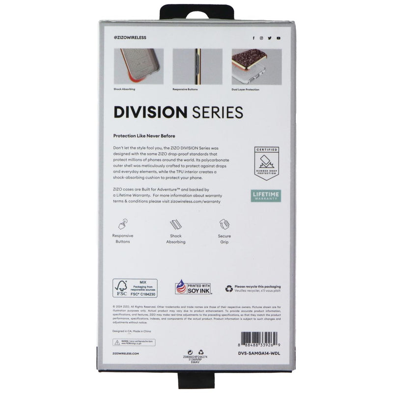 Zizo Division Series Case for Samsung Galaxy A14 5G - Wanderlust/White