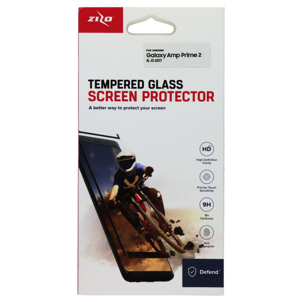 ZIZO Tempered Glass for Samsung Galaxy Amp Prime 2 / J3 (2017)