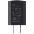 ZTE 5V/1A Single USB Wall Charger Travel Adapter - Black (STC-A51D-Z)