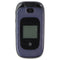ZTE Flip Phone (Z222) AT&T Only - 128MB - Dark Blue/Black