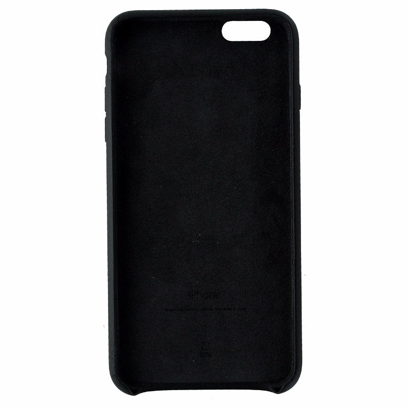 Apple Leather Case for iPhone 6s Plus and iPhone 6 Plus - Black (MGQX2ZM/A)