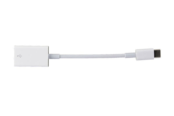 Apple ( MJ1M2AM/A ) USB Type - C to USB Female Adapter for USB - White