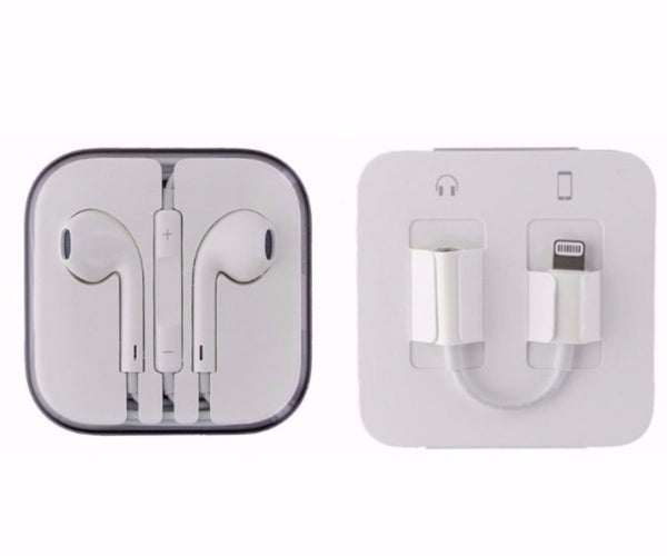 Apple A1749 3.5mm MMX62AM/A & Apple Earpod Headset for Apple iPhones