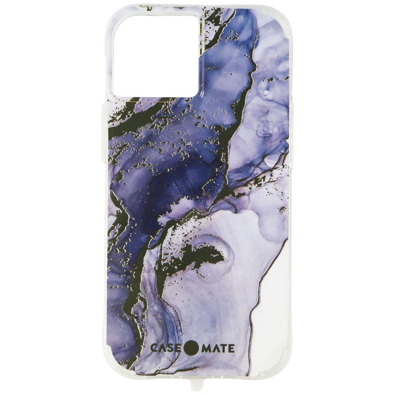 Case-Mate Tough Prints Series Case for Apple iPhone 13 / 14 - Navy Marble / Gold