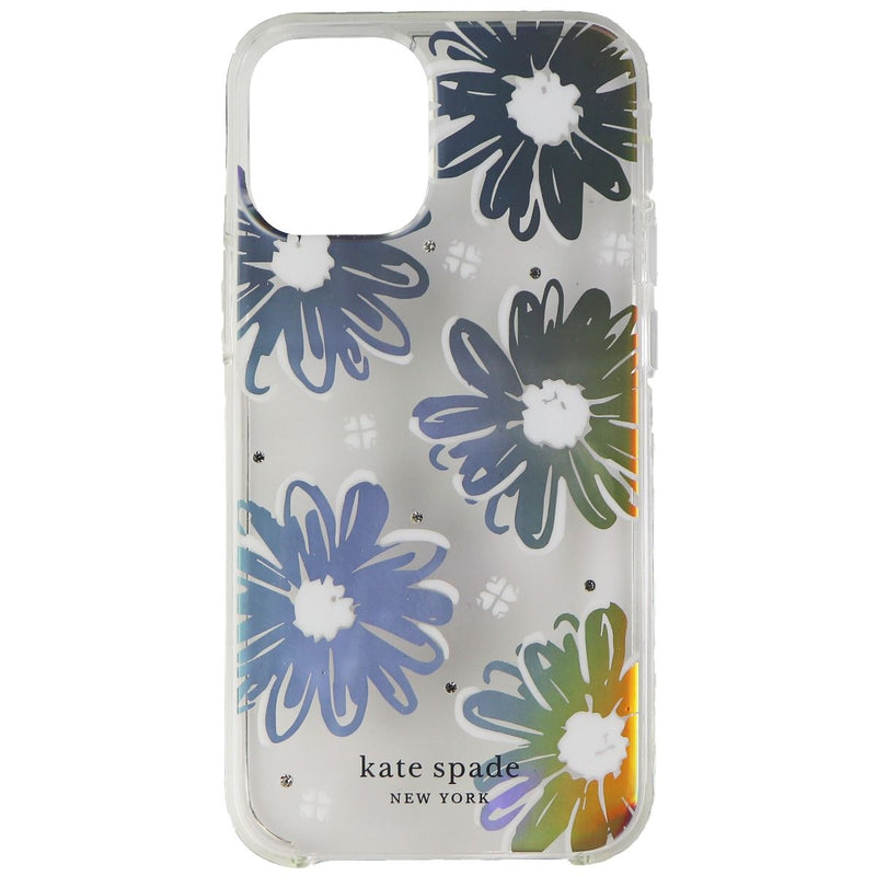 Kate Spade Protective Hardshell Case for Apple iPhone 12 mini - Daisy Iridescent