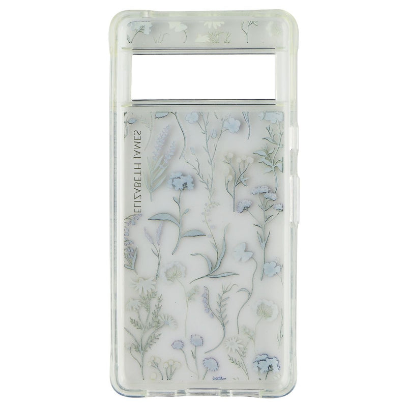 Elizabeth James Case for Google Pixel 7 - Clear/Flowers Afternoon in Versailles