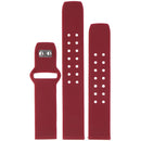 Affinity 22mm Silicone Band for Smartwatches, Watches & More - Maroon