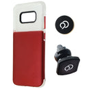 Nimbus9 Ghost Series Case for Samsung Galaxy S8 - Clear/Red Wine