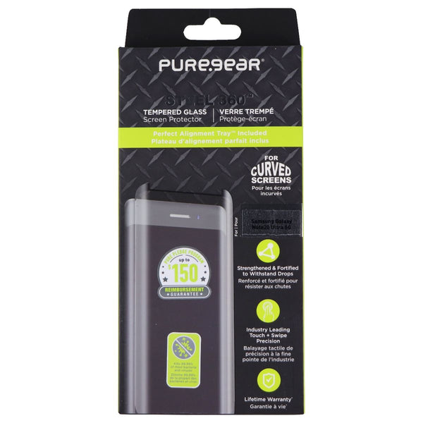 PureGear Steel 360 Tempered Glass for Samsung Galaxy Note20 Ultra 5G - Clear