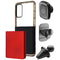 Nimbus9 Ghost 2 Pro Series Case for Samsung Galaxy (S20+) - Clear / Black / Red