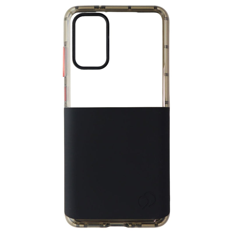 Nimbus9 Ghost 2 Pro Series Case for Samsung Galaxy (S20+) - Clear / Black / Red
