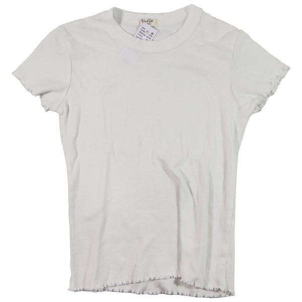 Pacsun John Galt California Basic Tee for Women - White (Size: 1SZ)