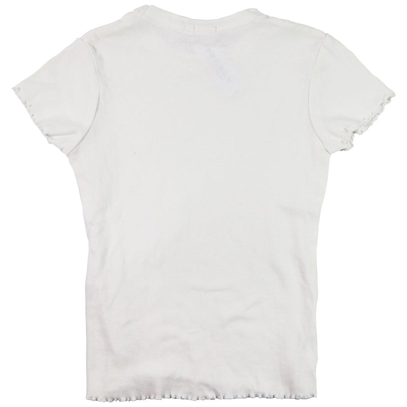 Pacsun John Galt California Basic Tee for Women - White (Size: 1SZ)