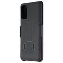Encased Hardshell Kickstand Case & Clip for Galaxy S20 - Matte Black