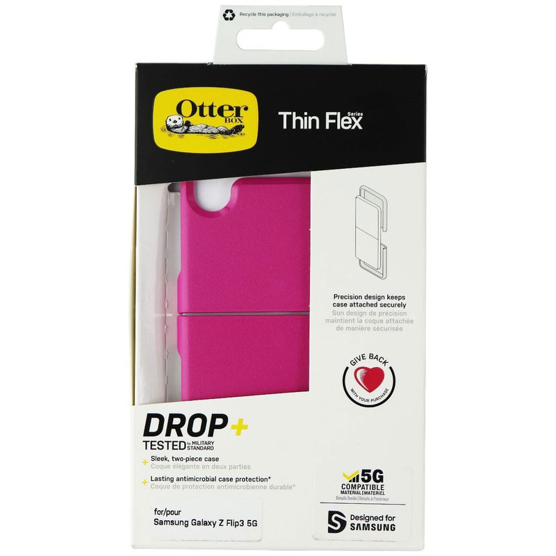 OtterBox Thin Flex Series Case for Samsung Galaxy Z Flip3 (5G) - Fuchsia Party