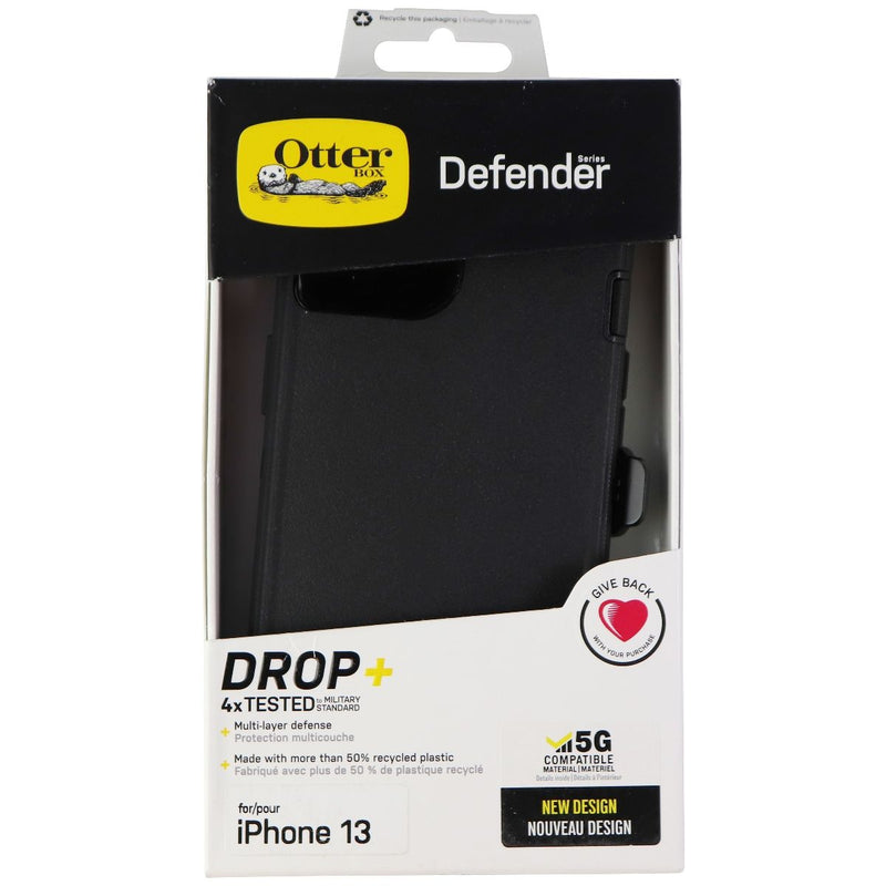 OtterBox Defender Series Rugged Case for Apple iPhone 13 - Black