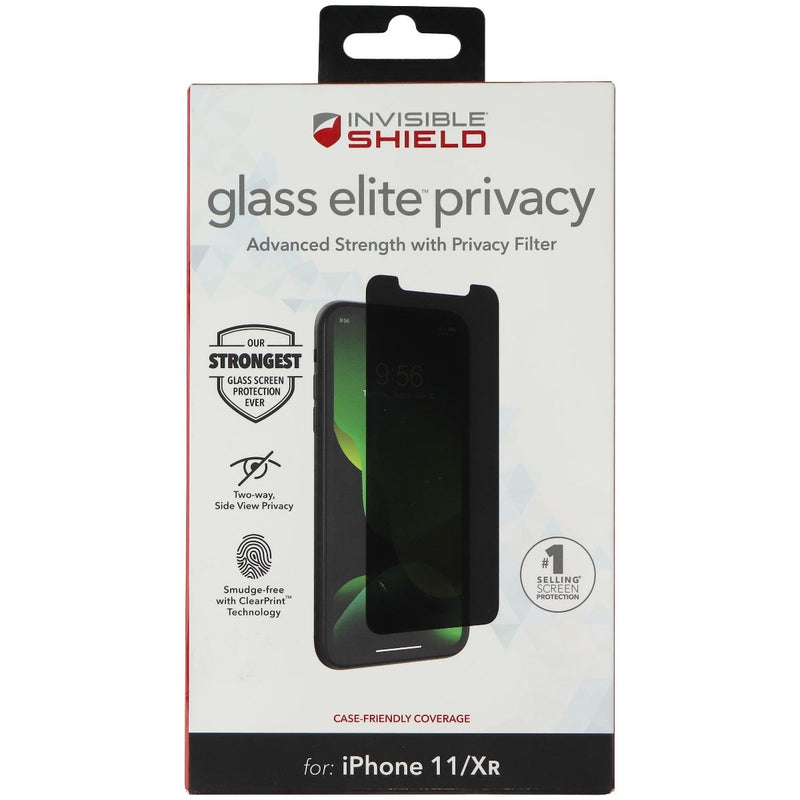 ZAGG InvisibleShield Glass Elite Privacy for Apple iPhone 11/XR