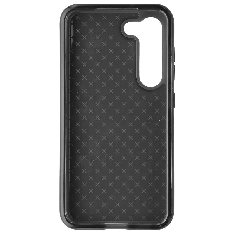 Tech21 Evo Check Flexible Gel Case for Samsung Galaxy S23 - Smoke/Black