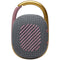 JBL Clip 4 Portable IP67 Waterproof Speaker - Gray/Gold/Red