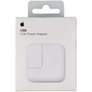 Apple 12W USB Power Adapter Wall Charger - White (A2167) (Retail Packaging)