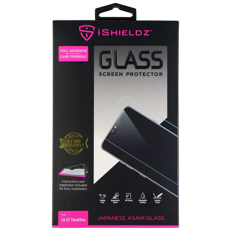 iShieldz Asahi Tempered Glass Screen Protector for LG G7 ThinQ / One - Clear