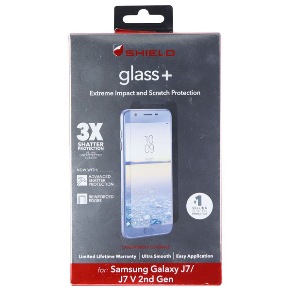 ZAGG (Glass+) Tempered Glass for Samsung Galaxy J7 / J7 V 2nd Gen - Clear