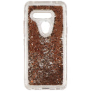 Case-Mate Waterfall Series Liquid Glitter Case for LG G8 ThinQ - Clear/Gold