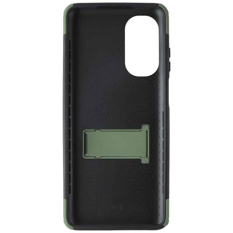 QuikCell Advocate Dual Layer Stand Case for Moto G Stylus 5G (2022) Olive Green