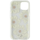 Kate Spade New York Series Case for iPhone 13 - Hollyhock Floral Clear