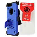 Zizo Bolt Series Case + Holster for Google Pixel - Blue/Black