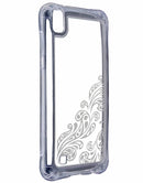 Ballistic Jewel Essence Series Case for LG X Power Smartphone - Clear / Silver