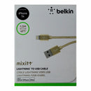 Belkin  (F8J144BT04 - GLD) 4Ft USB Cable for iPhones - Gold