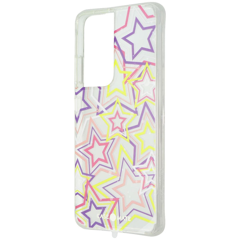 Case-Mate Prints Hardshell Case for Samsung Galaxy S21 Ultra 5G - Neon Stars