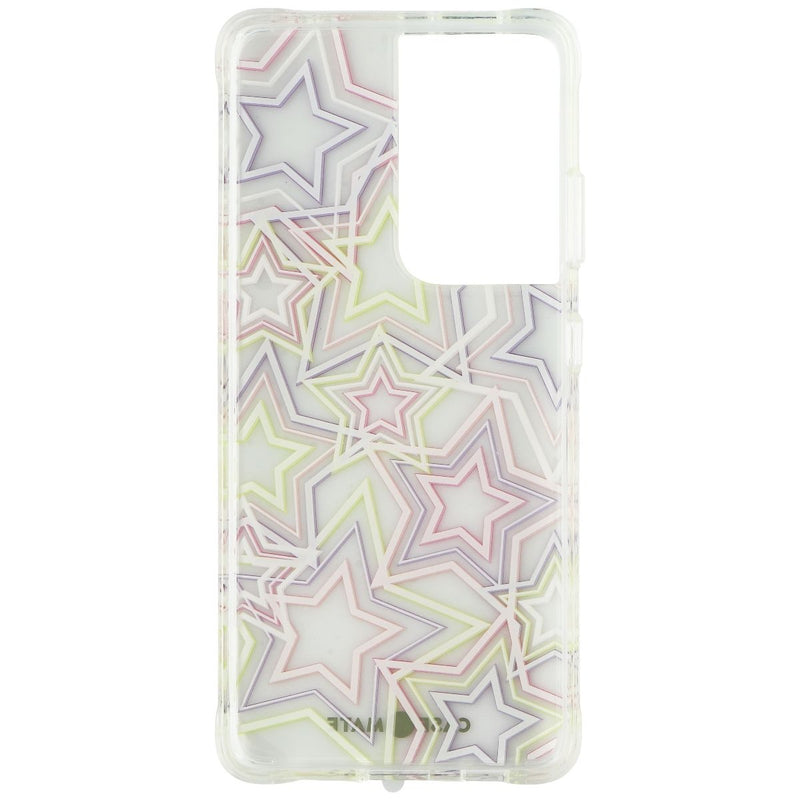 Case-Mate Prints Hardshell Case for Samsung Galaxy S21 Ultra 5G - Neon Stars