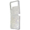 Case-Mate Sheer SuperStar Case for Samsung Galaxy Z Flip3 5G - Silver/Gold/Clear
