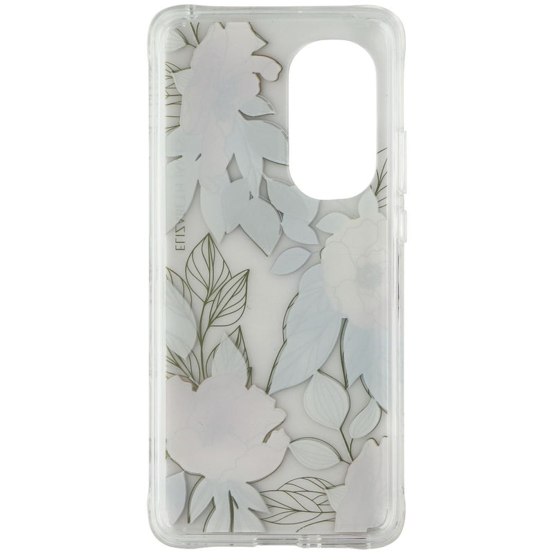 Elizabeth James Case for Motorola Edge (2022) - Blooms in Bordeaux
