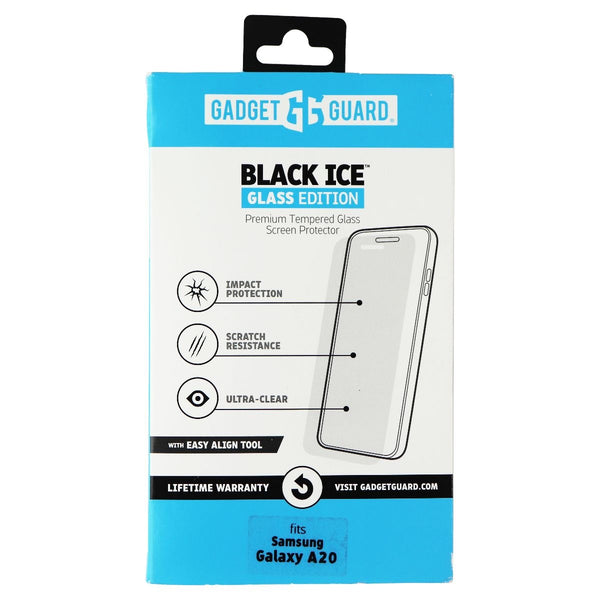 Gadget Guard Black Ice Glass Edition Screen Protector for Galaxy A20 - Clear