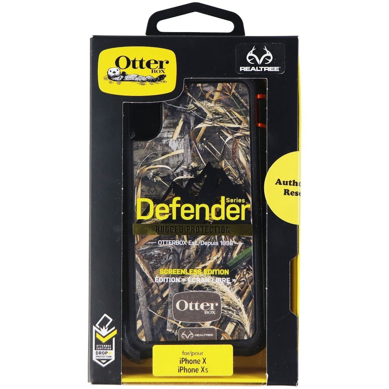 OtterBox Defender Case (Screenless) for iPhone X / Xs - RealTree MAX 5 HD Camo
