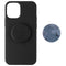 Otter + Pop Figura Case with Extra PopGrip for iPhone 12 mini - Black/Multi