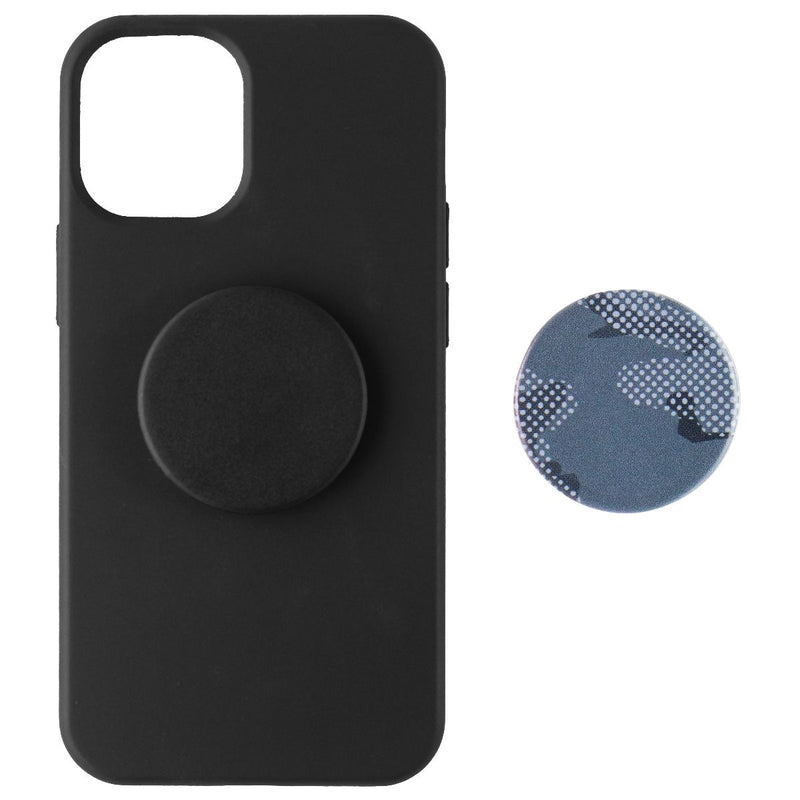 Otter + Pop Figura Case with Extra PopGrip for iPhone 12 mini - Black/Multi