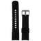Replacement 20mm Watch Band + Clasp for Samsung Galaxy Watch 42mm - Black/Silver