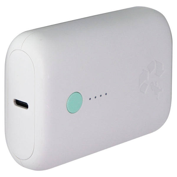 Nimble Eco-Friendly Champ Lite 5200mAh Compact Battery with USB-C - Stone White