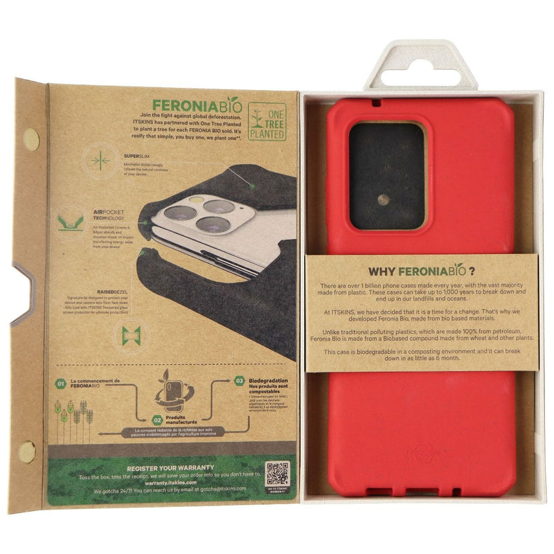 ITSKINS Feroniabio Terra Series Case for Samsung S20 Ultra 5G - Red